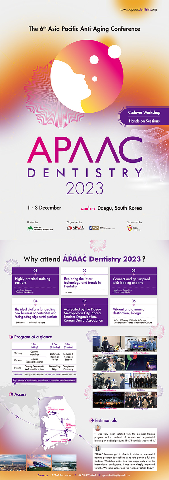 APAAC 2023 Dentistry Flyer (English)